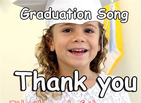 thank you graduation song